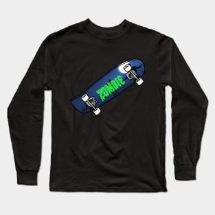 Zombie Skater Long Sleeve T-Shirt